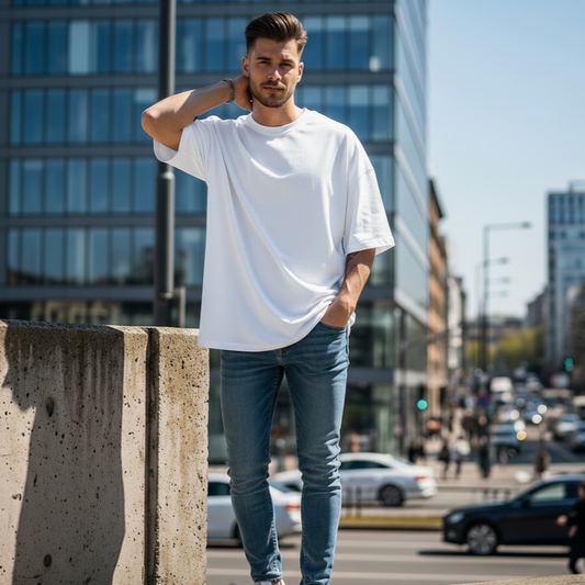 Polos Oversize Hombre