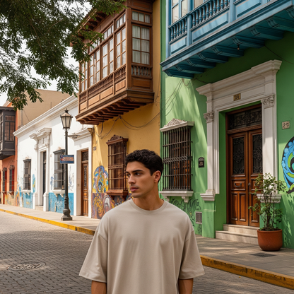 Polos Oversize Hombre