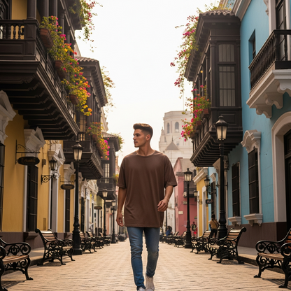 Polos Oversize Hombre