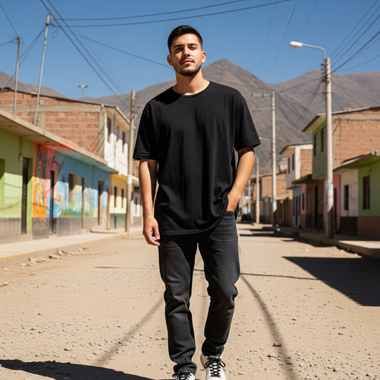 Polos Oversize Hombre