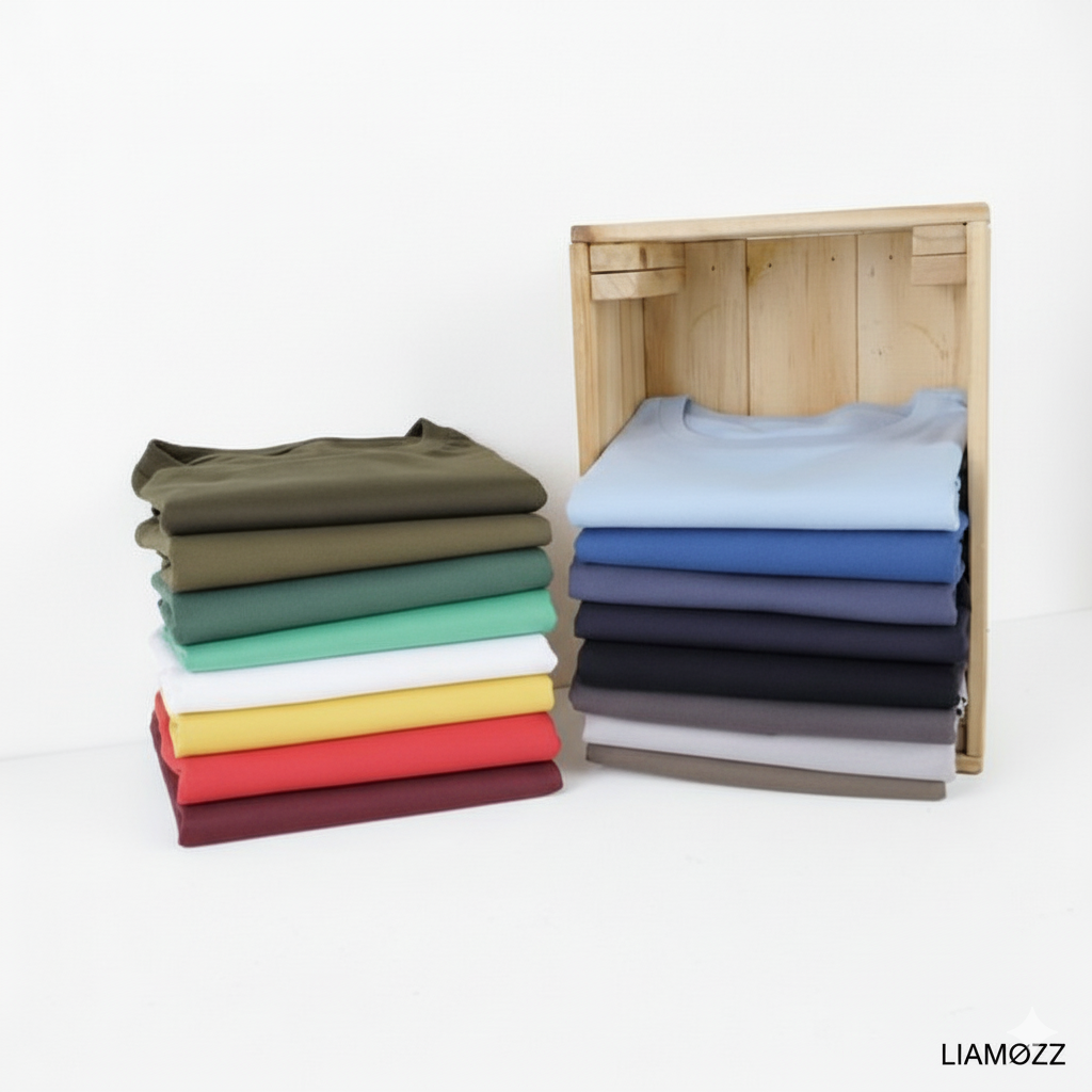 5 POLOS BÁSICOS LIAMØZZ CABALLERO