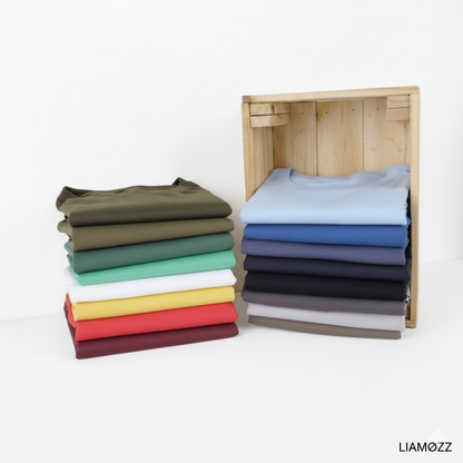 5 POLOS BÁSICOS LIAMØZZ CABALLERO